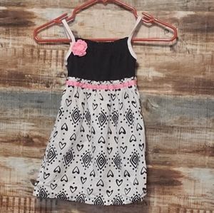 🌟 3 for $15 Deal! 🌟Healthier black white pink dress 3T
